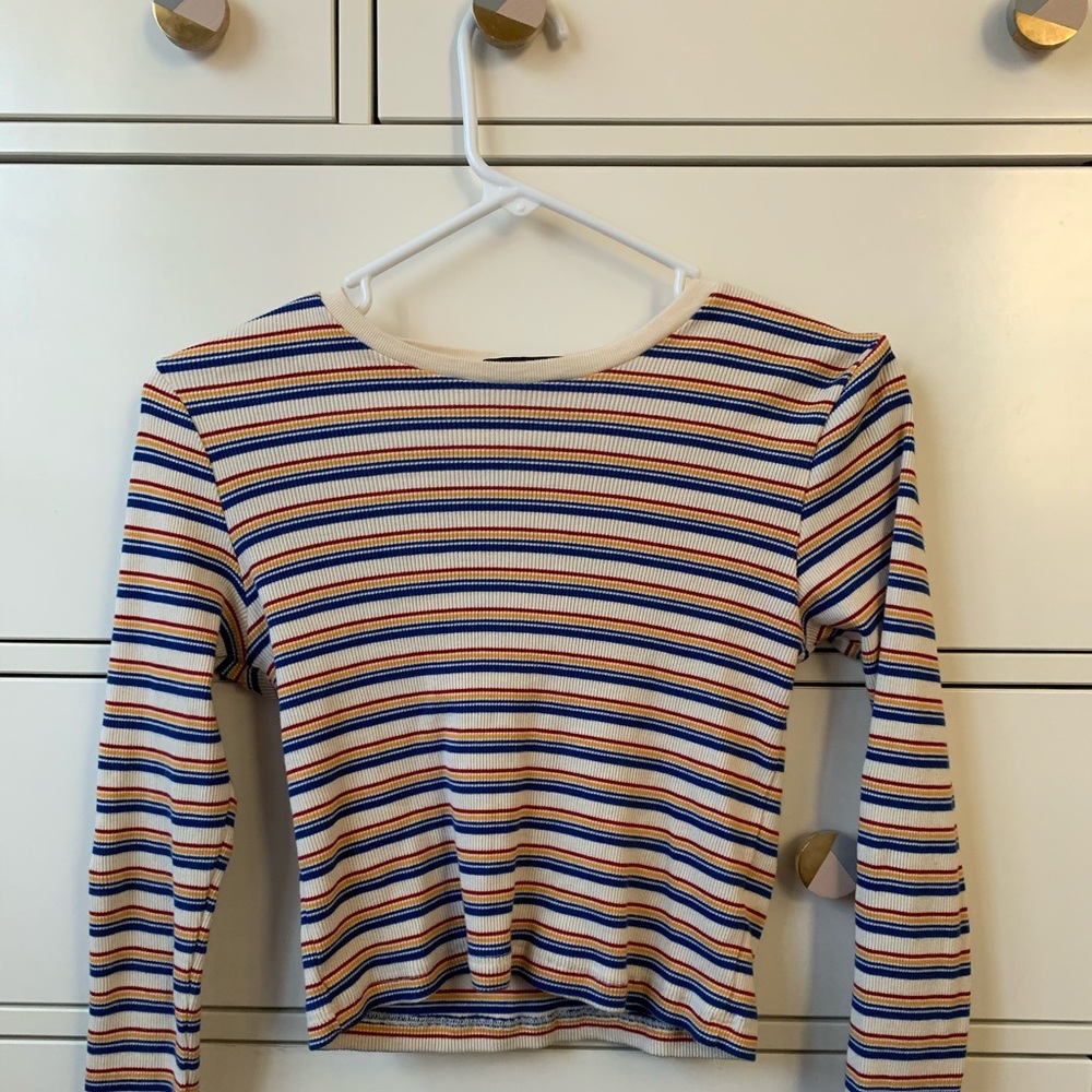 Super cute Brandy Melville striped long sleeve!!